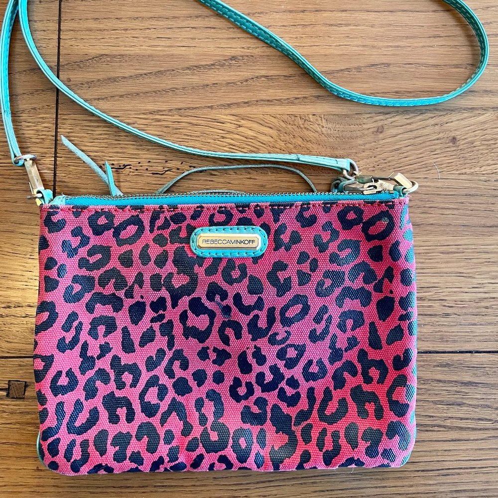 Rebecca Minkoff Red Leopard Baby Print Purse